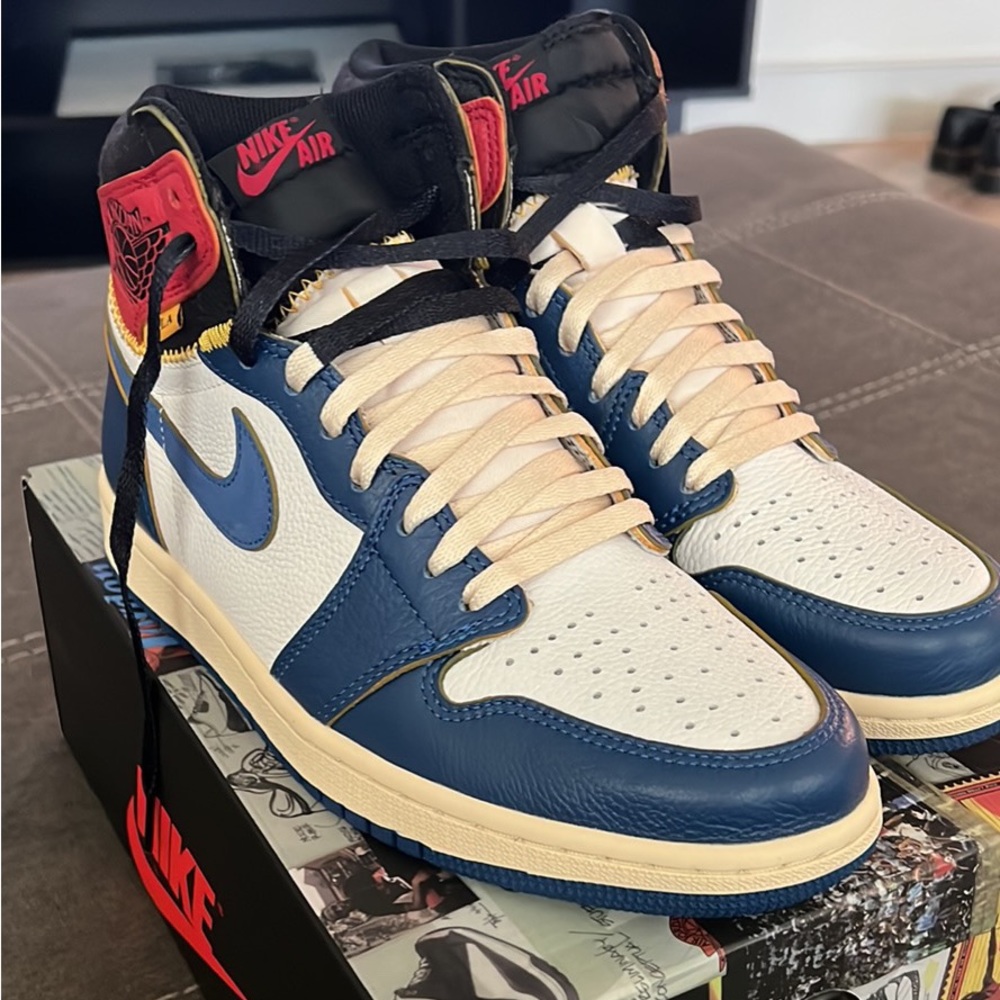Jordan 1 Union Storm Blue